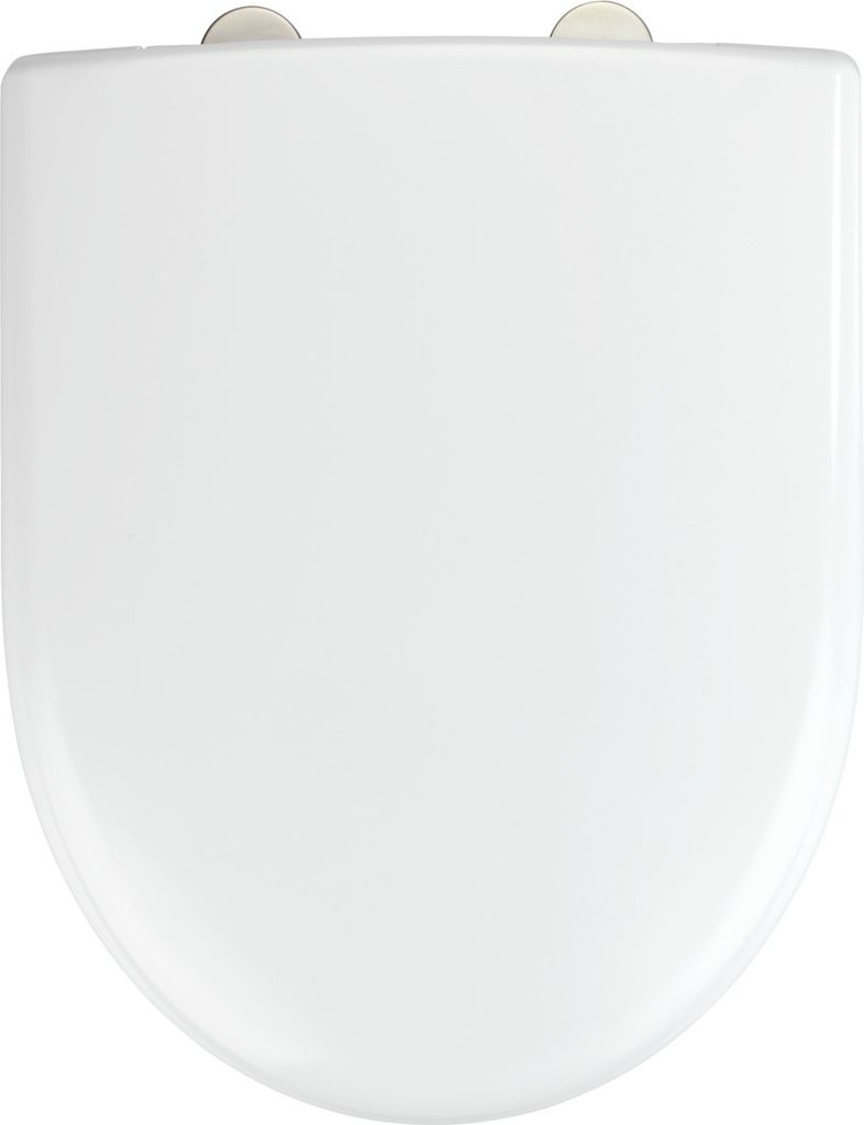 WENKO WC-Sitz Exclusive Abnehmbar Weiß Badezimmer Toilette Produktbild 