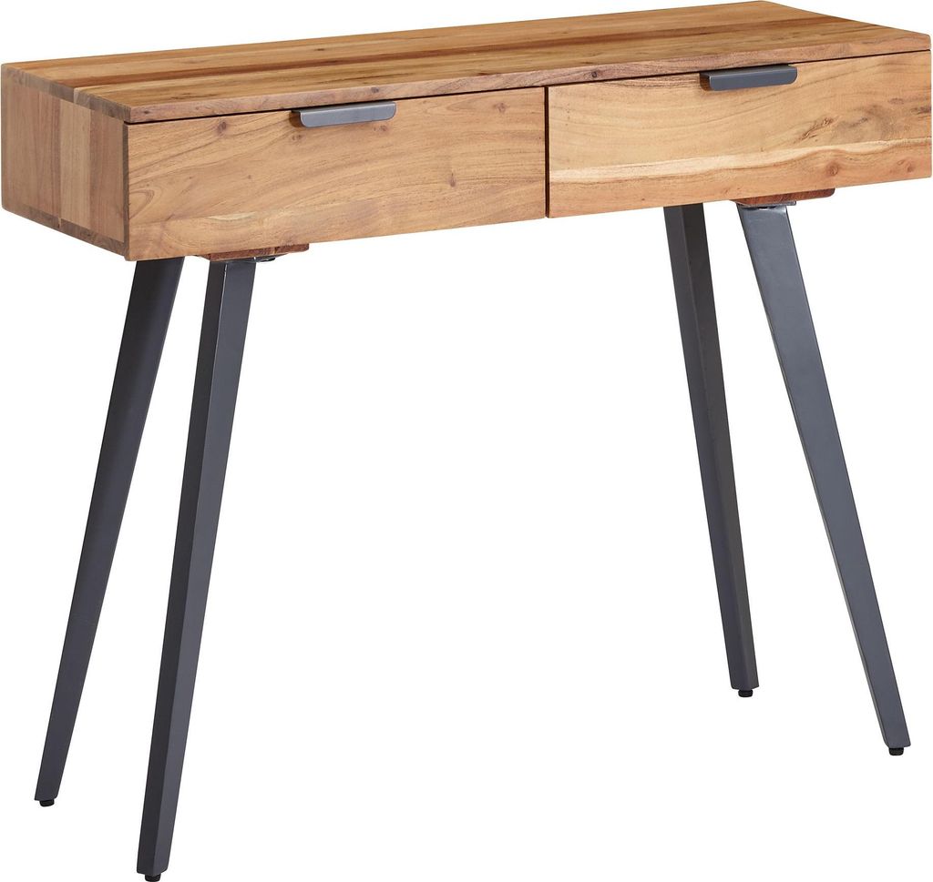 Konsola  konsola  90 x 78 x 36 cm z litego drewna Zdjęcie produktu 