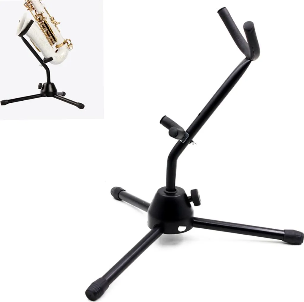 Évitez les Chutes : Support Saxophone Stable et Pliable Anti-Rayures EVA - 2