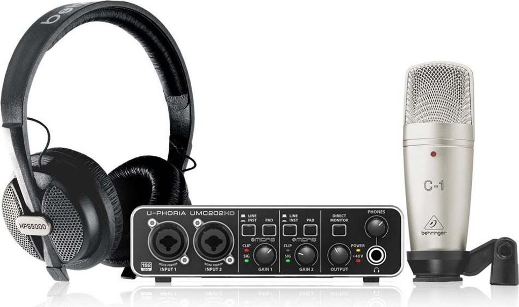 Behringer U-PHORIA STUDIO PRO - homerecording kit Immagine del prodotto 