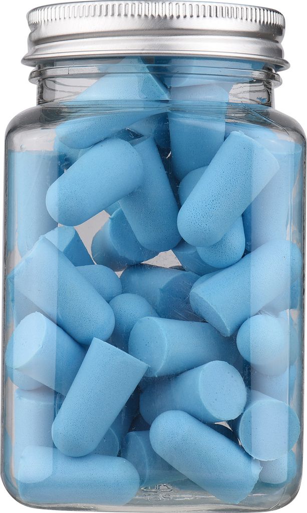 Weichschaum-Ohrstoepsel Wiederverwendbare Schwamm-Ohrstoepsel Set von 30/60/120PCS Optionale Ohrstoepsel zum Schlafen Anti-Schnarchen Arbeiten Reis...