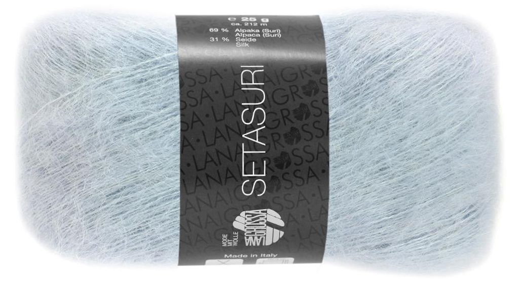 Lana Grossa - Setasuri 0014 hellblau Produktbild 