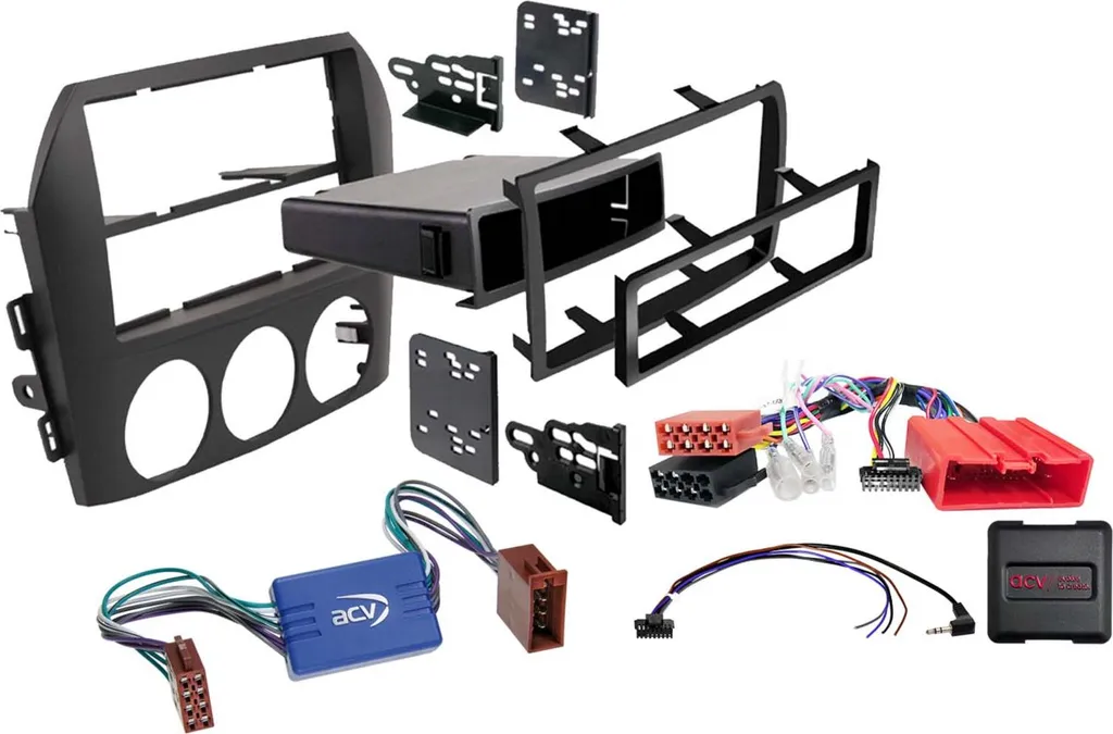 Kit Installation 2-DIN Mazda Miata MX-5 2005-2009 avec Vide-Poche SWC