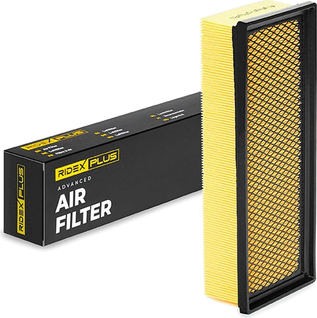 Luftfilter RIDEX PLUS 8A0061P für AUDI A4 Avant (8K5, B8) A4 Avant (8ED, B7) Q5 (8RB) A5 Sportback (8TA) A4 Limousine (8K2, B8) A5 Coupe (8T3)