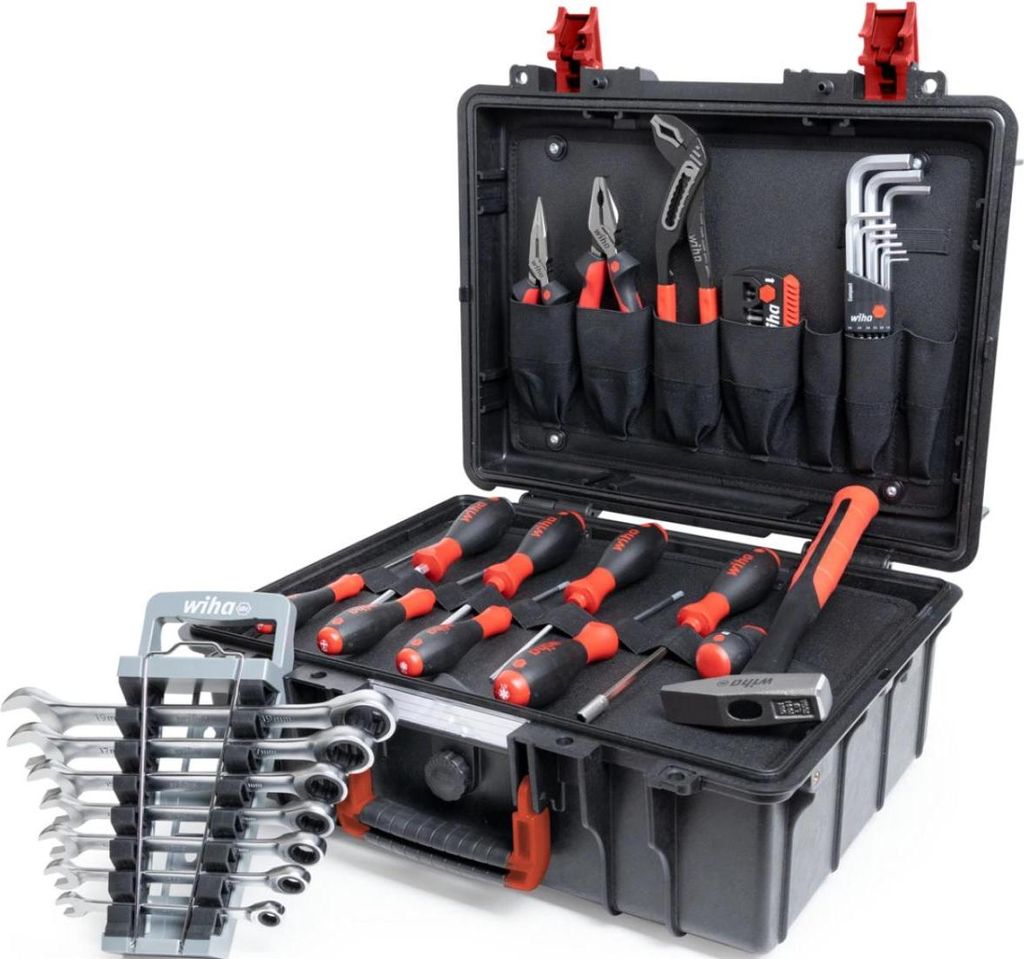 Wiha 9300-71402 Tool Case Basic Set L mechanic 46-pcs.
