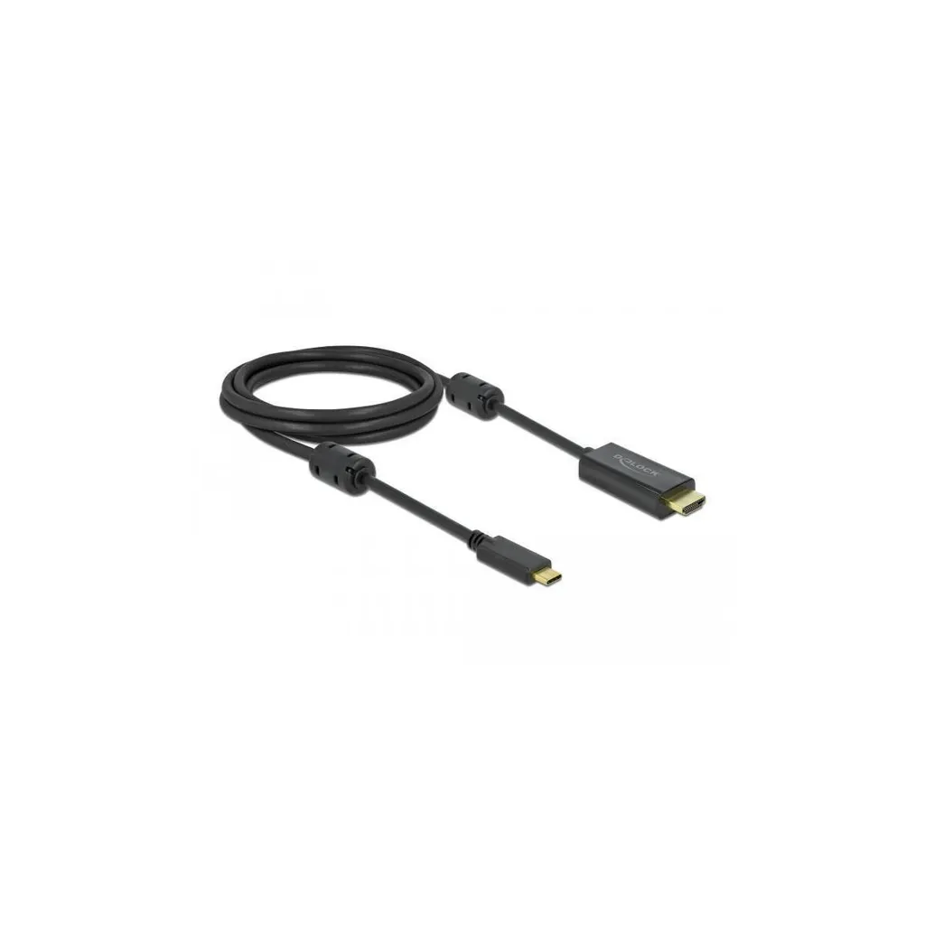 DELOCK Cavo USB Type-C > HDMI (modalità DP Alt) 4K 60Hz 2m attivo