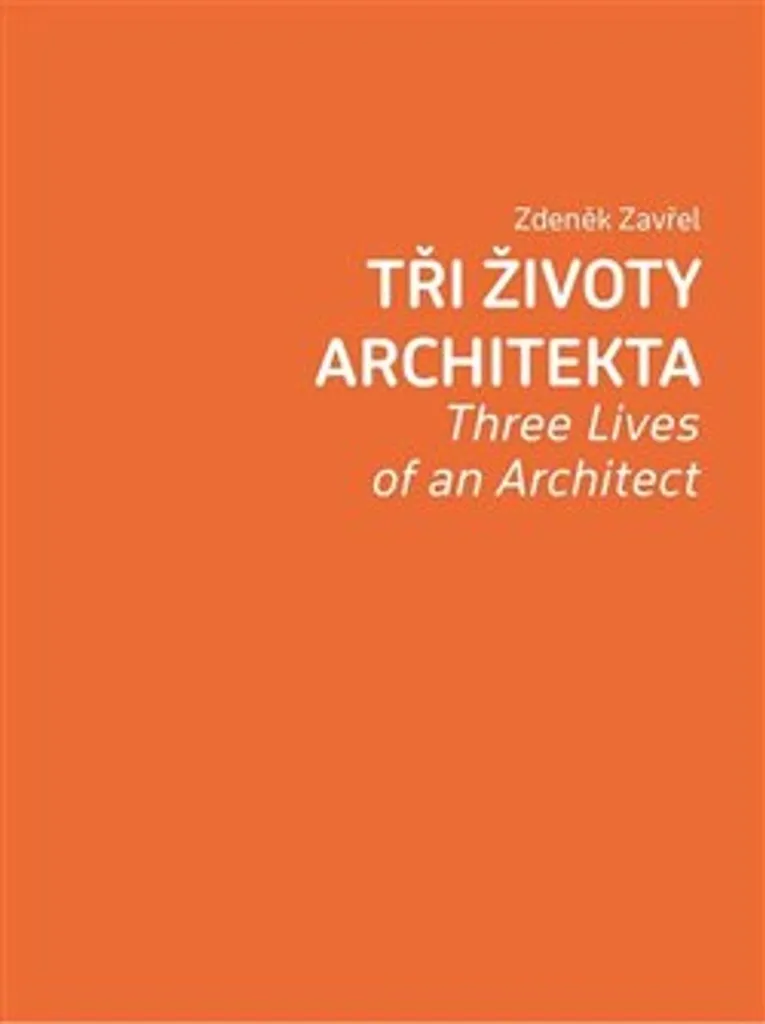 Livre d'architecture Les trois vies d'un architecte - Édition Luxe