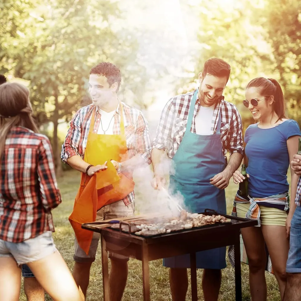 Tapis de Cuisson Multi-usage 40x33cm Réutilisables pour Barbecue - 16