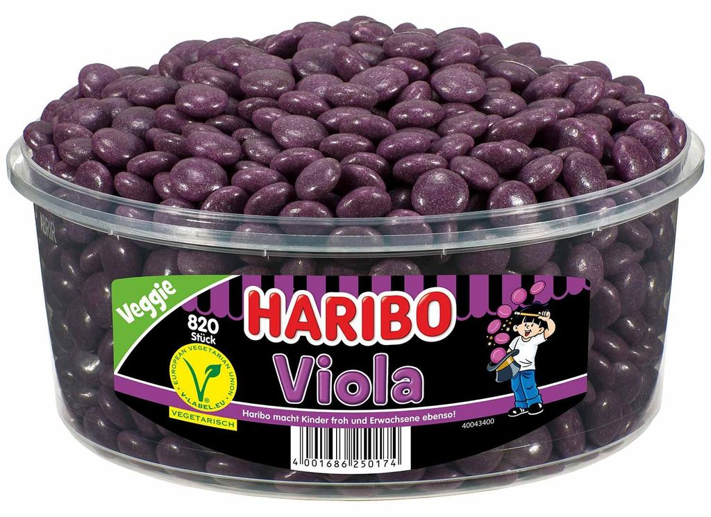 HARIBO 10001969 HARIBO Viola Fruchtgummi 820 St. Image du produit 