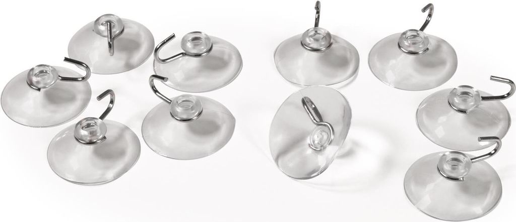 Saugnapf McPower, Ø40mm mit Metallhaken, max. 1kg, Produktbild 