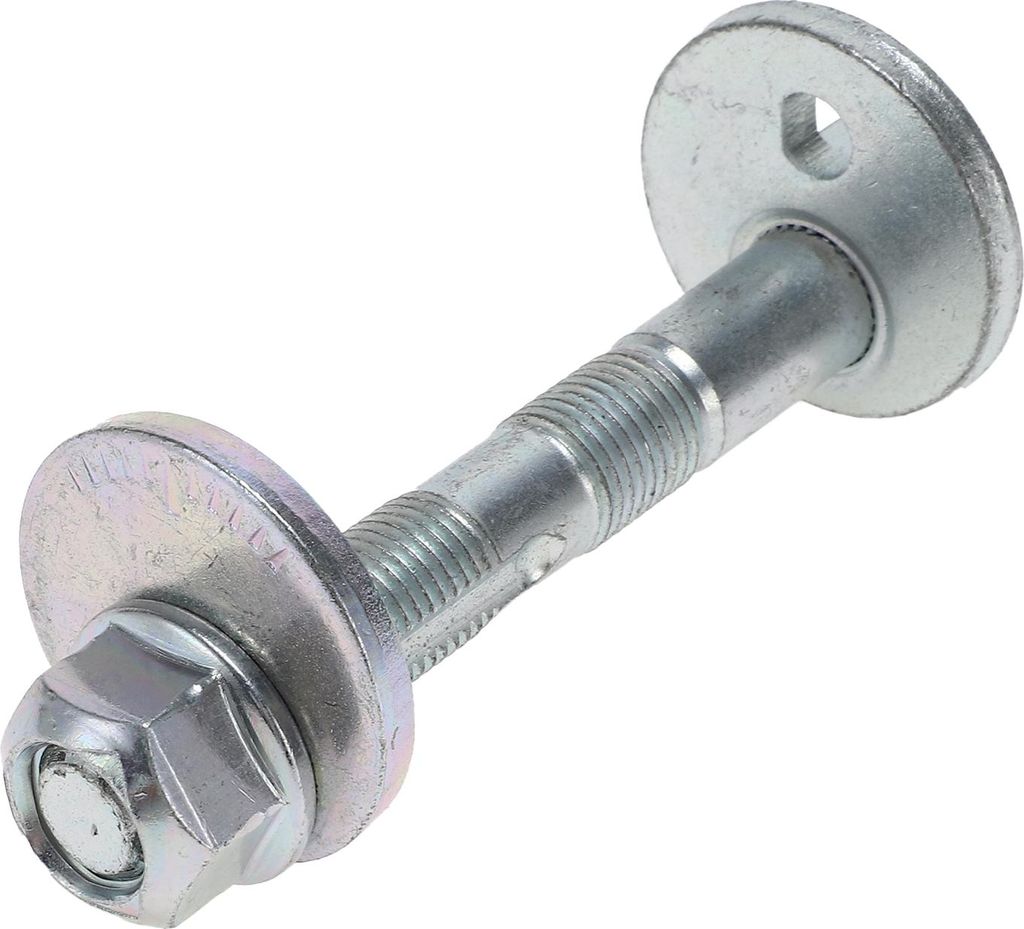 Keiljustierschraube mit Dichtungsmutter für Toyota Highlander 2001-2018 Unterlegscheibe Schraube Metall 1 Satz Silberton