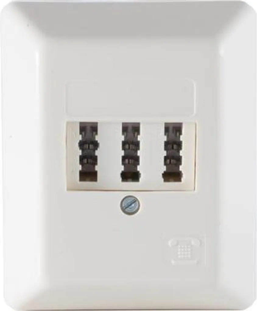 Prise de raccordement téléphonique TAE NFF pour installation bureau AP