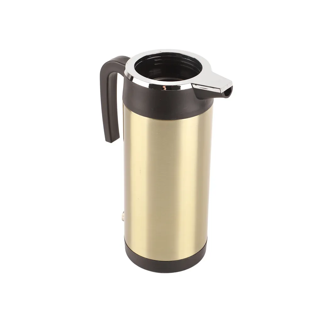 Thermos chauffant 12V et bouilloire de voyage 1.2L en inox robuste