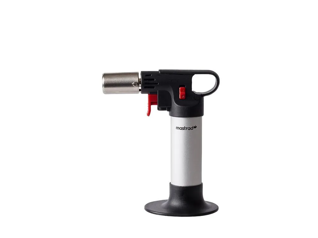 Mastrad Chalumeau de Cuisine F46700 - Flambeur Noir Professionnel à Gaz