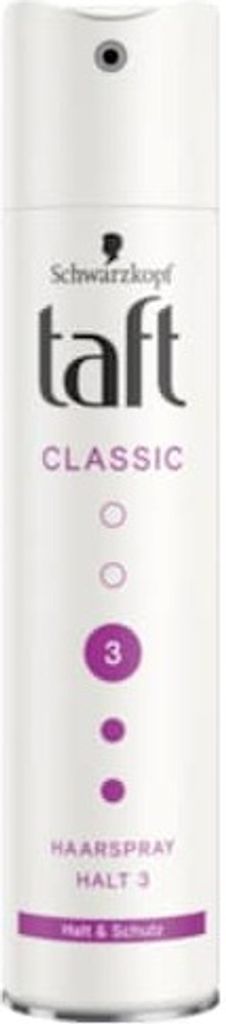 taft Classic Haarspray Halt 3 bis zu 24h Halt und Schutz Produktbild 