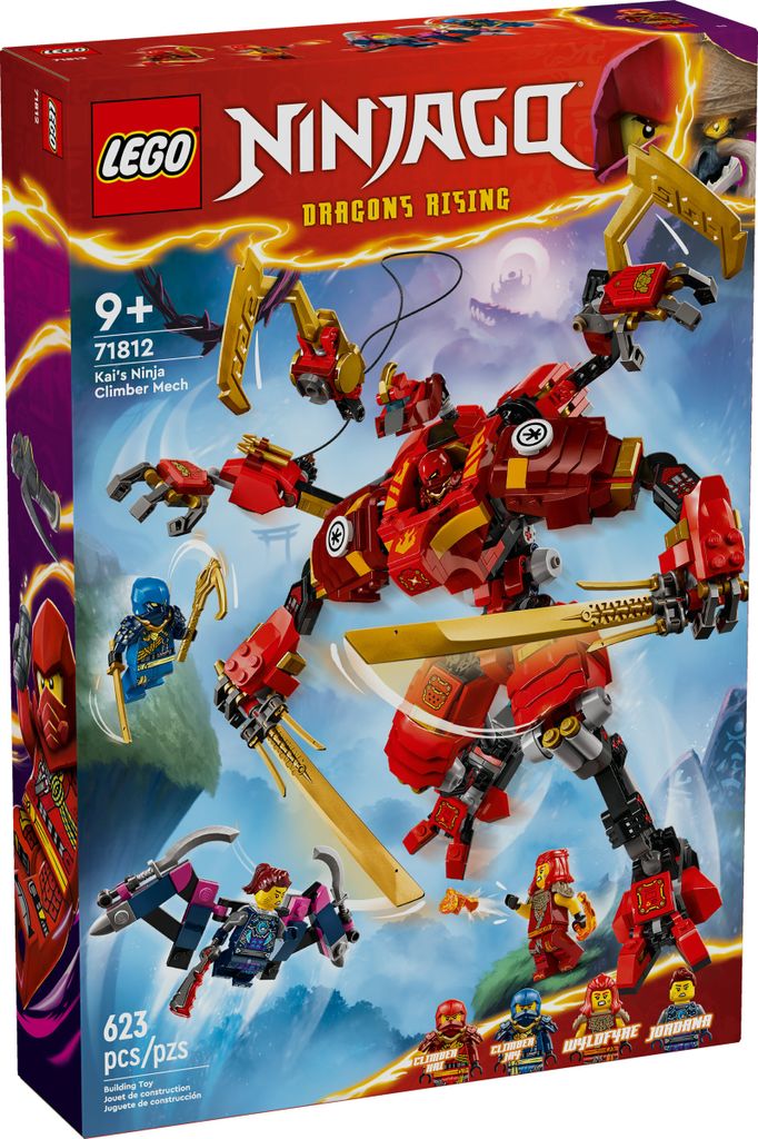 LEGO® Ninjago® 71812 Mécanisme d'escalade ninja de Kais Image du produit 
