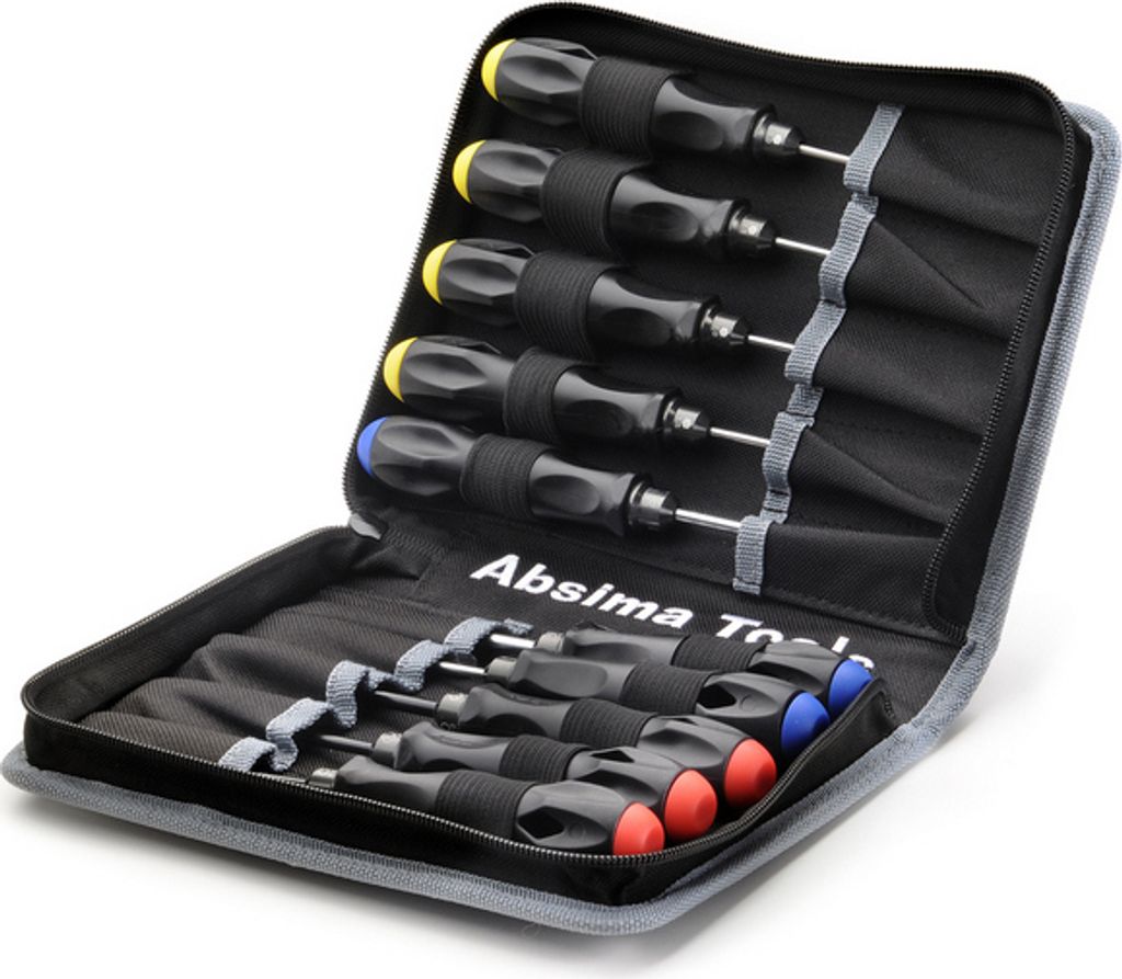 Absima Werkzeugtasche inkl. 10 PRO TOOL Werkzeuge