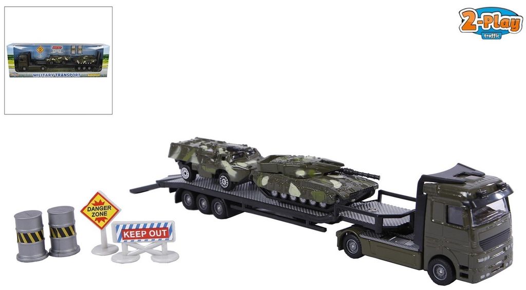 camion poinçonneur 2 sly avec citernes, 24 cm Image du produit 