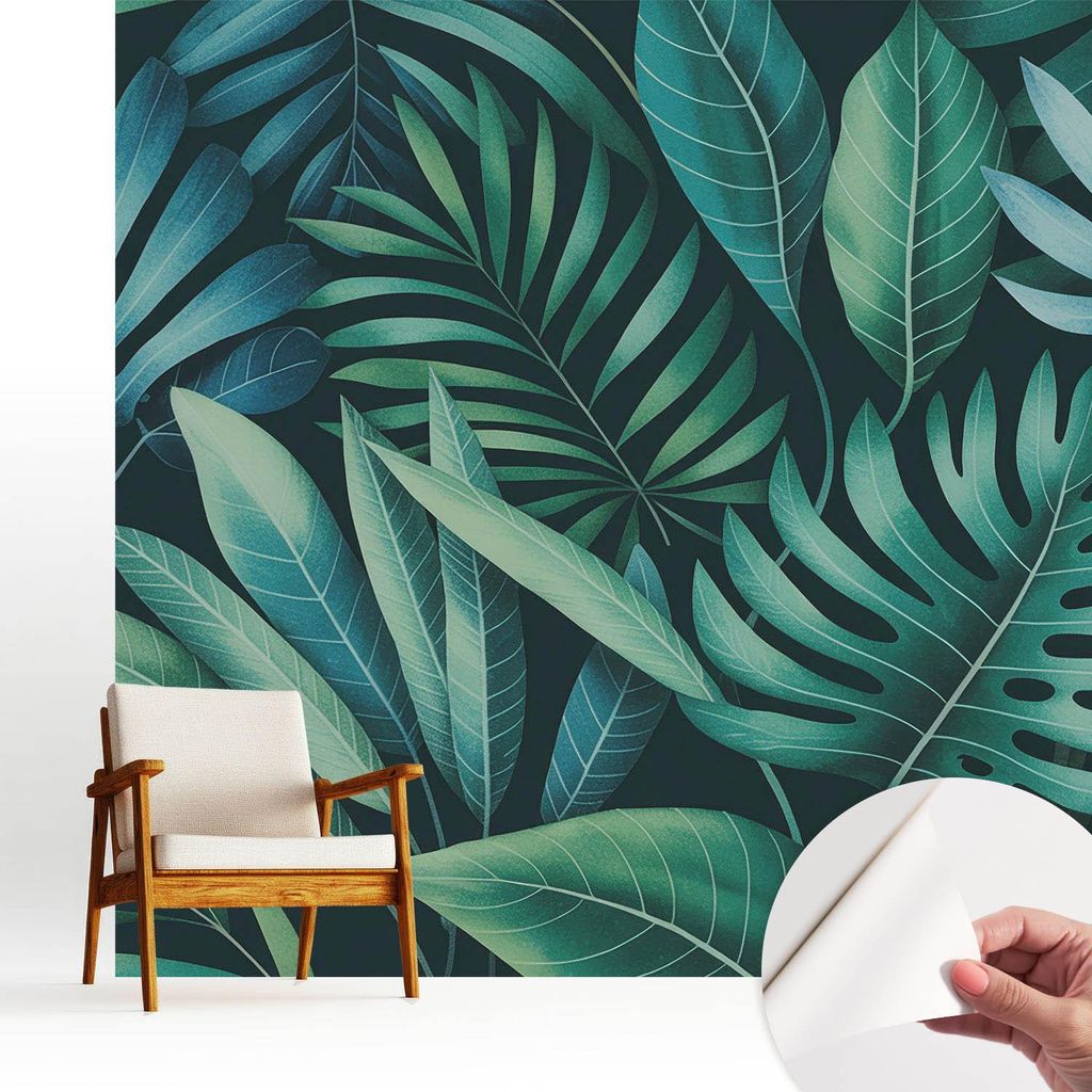 Fototapete selbstklebend - 250x250 cm - Tapete - Wandtapete - Wandbilder - Klebefolie - Dekofolie - Tapete Folie - Wand - Dekoration - Wohnzimmer -...