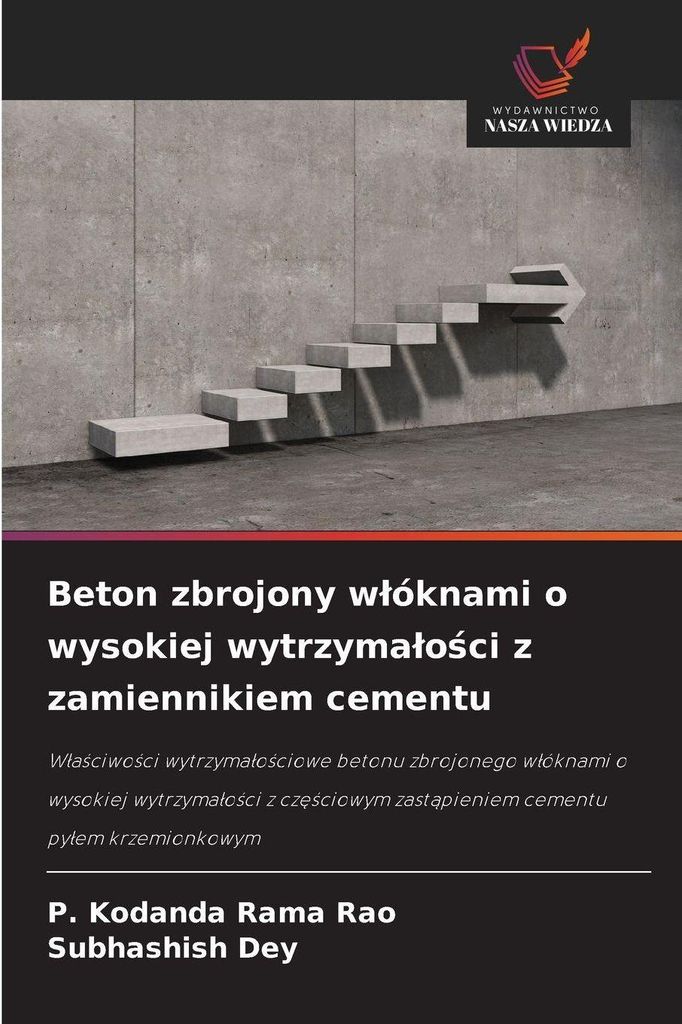 Beton zbrojony w¿óknami o wysokiej wytrzyma¿o¿ci z zamiennikiem cementu