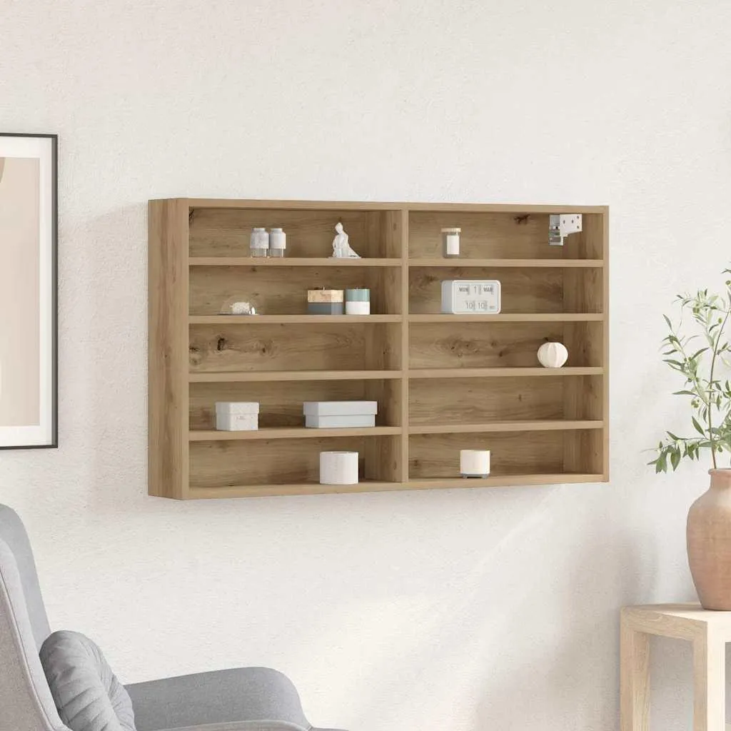 Elegante Vetrina Maison Exclusive Rovere Artigianale 100x15x58 cm