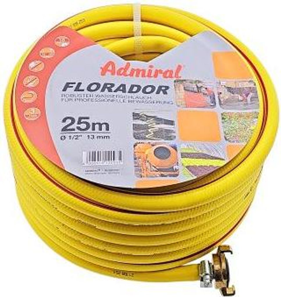 Klotz Admiral Wasserschlauch 25 m knickfest 1/2 Zoll mit 2 Produktbild 