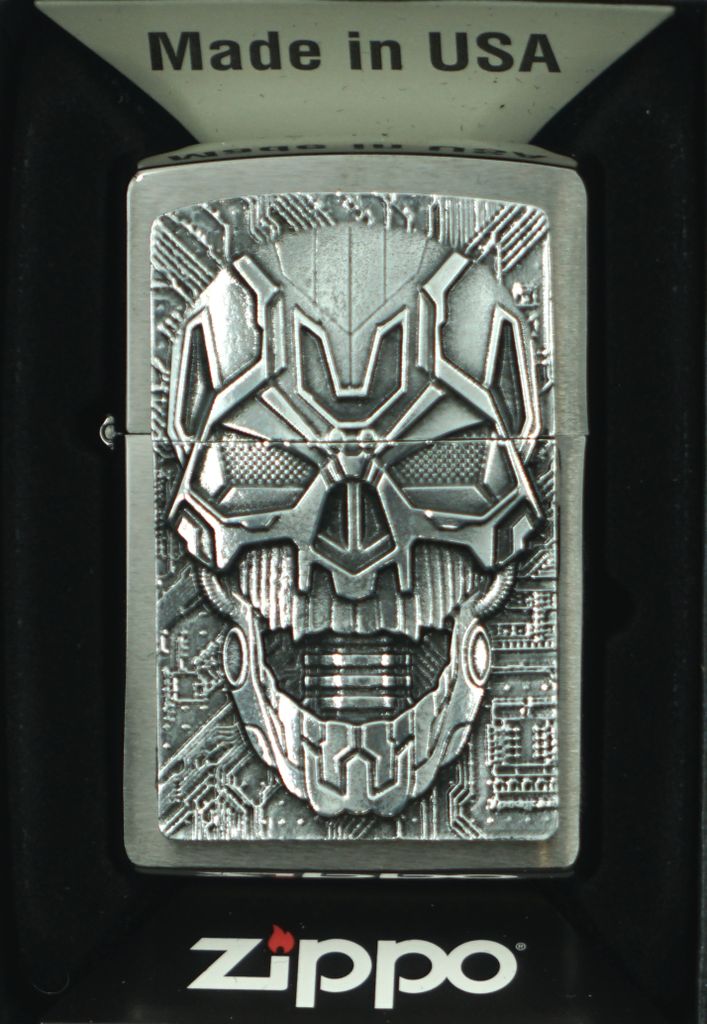 Zippo Technic Skull Trick, Kov, 1 kusov, Spojené kráľovstvo Obrázok produktu 