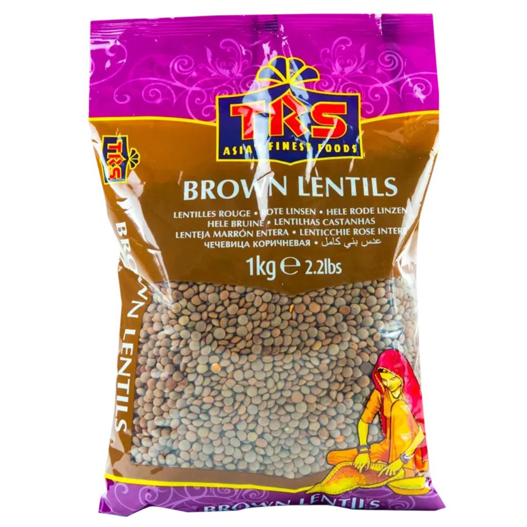 TRS hnědé čočky, 1 kg Obrázek produktu 