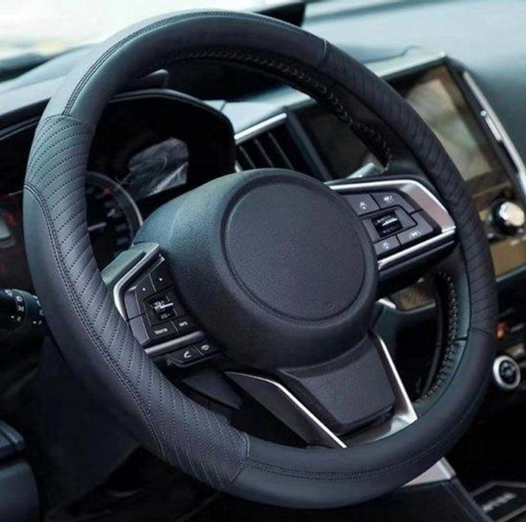 Auto-Stirnhelm aus Microfasern - Universal - Größe M 37-38 cm, weich, antischleudernd, atmungsaktiv, schwarz