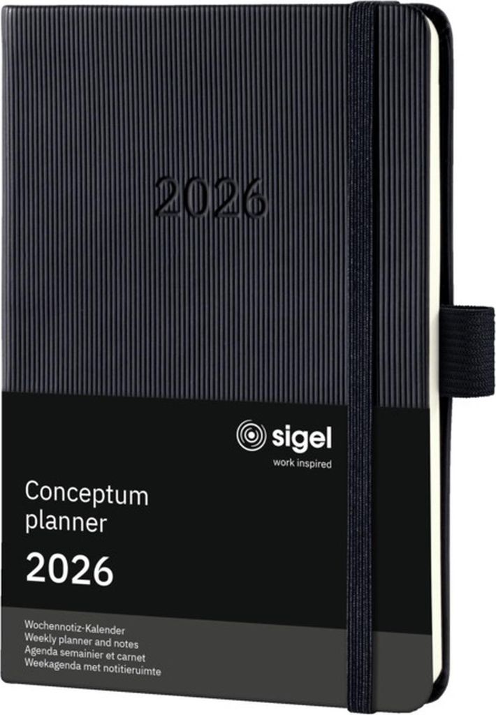 SIGEL C2615 Týždenný poznámkový kalendár Conceptum 2026, Obrázok produktu 