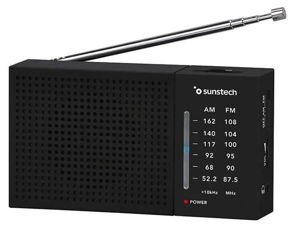 Sunstech Rps412bk Tragbares Radio Durchsichtig One Size / EU Plug 220V Durchsichtig One Size