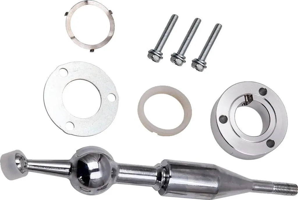 Manette courte en aluminium billette et acier trempé - Longueur 35 mm