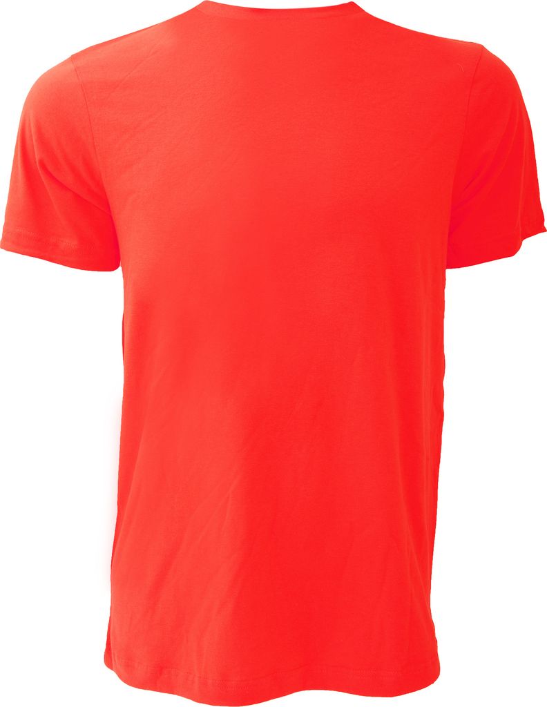 Canvas Uni Jersey T-Shirt, Kurzarm BC163 (XL) (Rot)