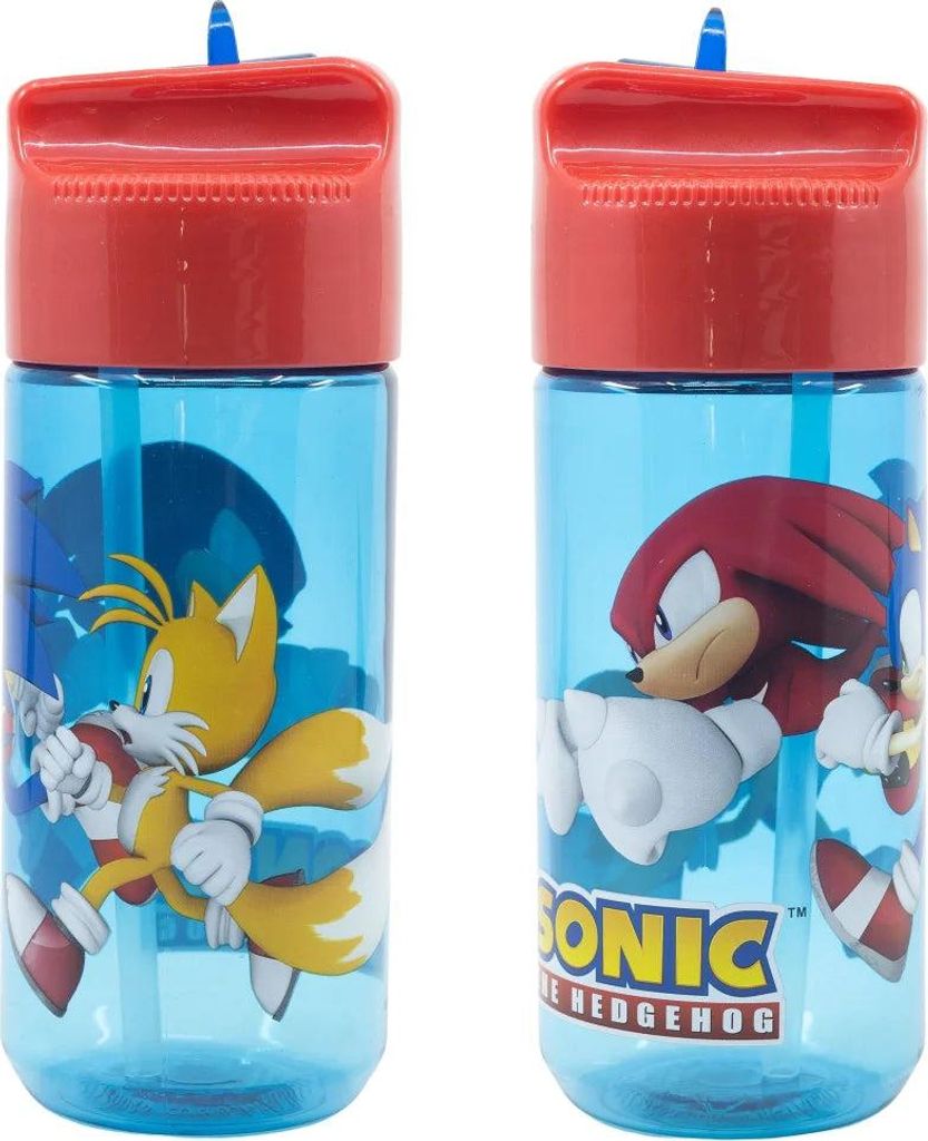 Sonic The Hedgedog Wasserflasche Trinkflasche Flasche 410 ml