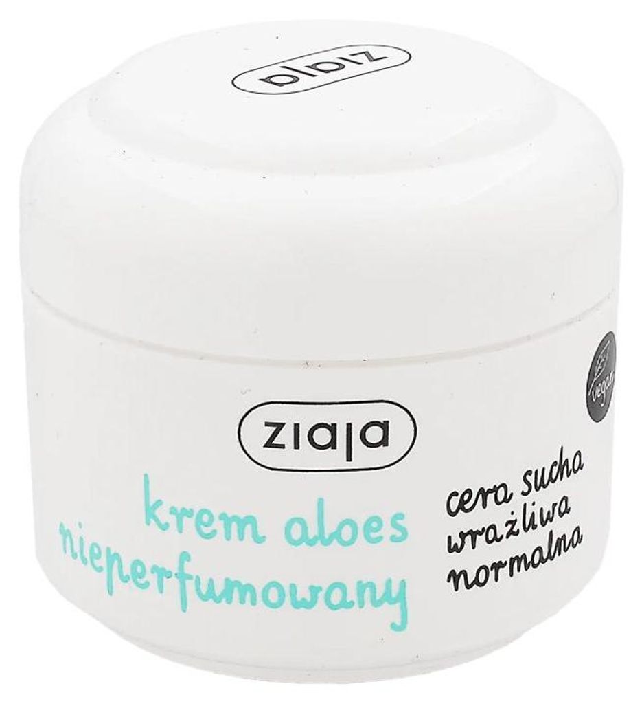Ziaja Bio, Crema all'Aloe Neutra, 50ml Immagine del prodotto 