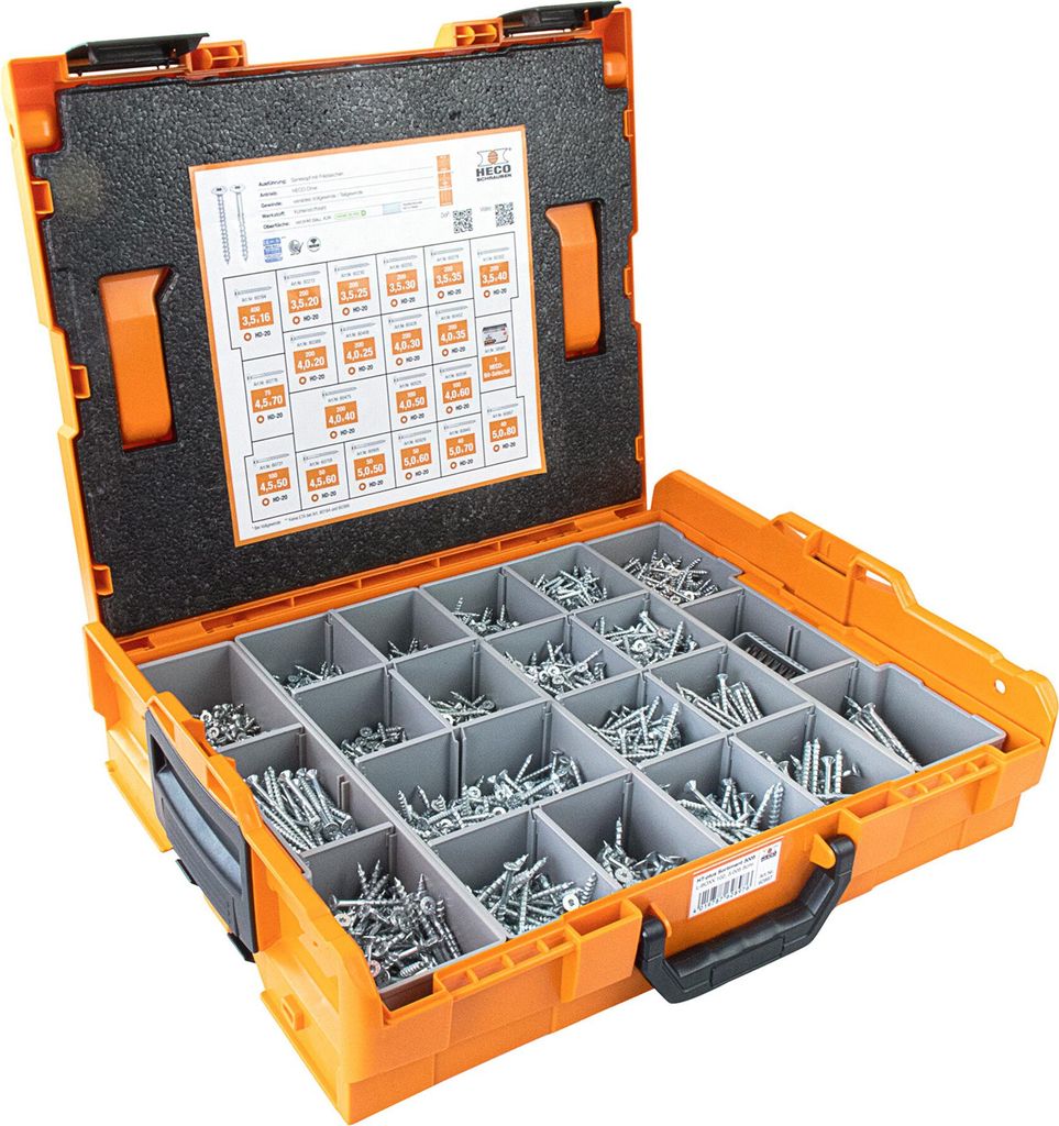 Heco -TOPIX-plus Sortiment 3005 L-BOXX 102, 62897 mit Bestückung