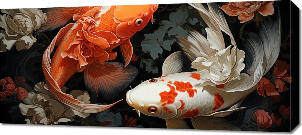 Bild 90x40cm Harmonischer Tanz