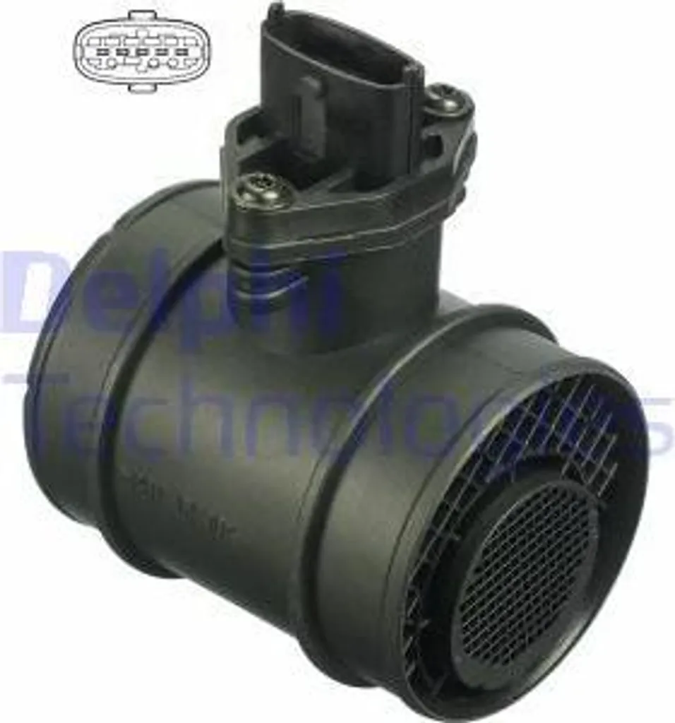 Débitmètre d'air DELPHI AF10280-12B1 pour Astra G et Corsa C OE 55187718