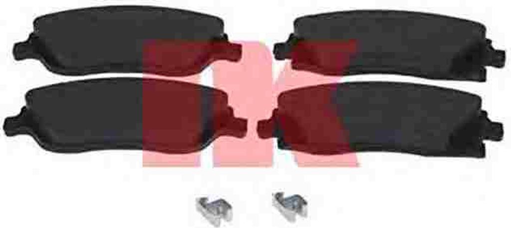 NK Bremsbelagsatz, Scheibenbremse Artikel: 223624