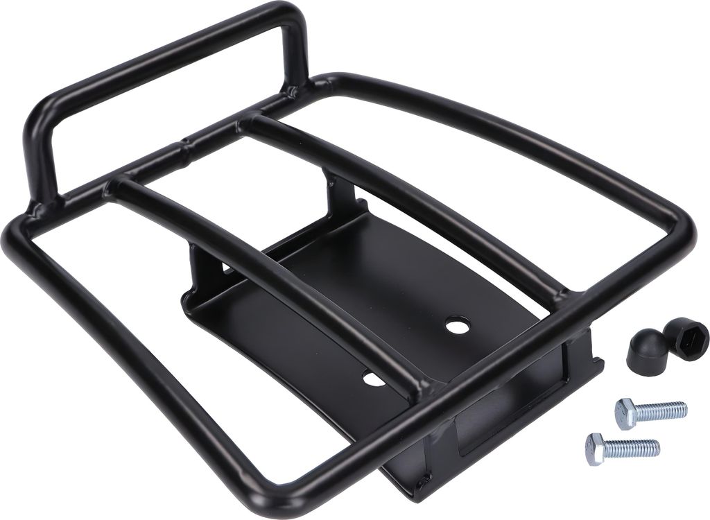 Gepäckträger Classic 70s schwarz für Vespa GTS 125-300ccm Produktbild 