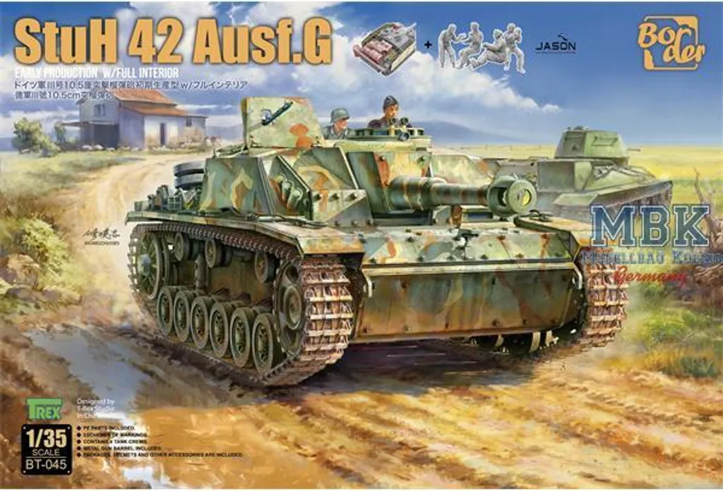 Stuh 42 Ausf.G BT-045 : Finis les Kits Vides, l'Intérieur est Inclus