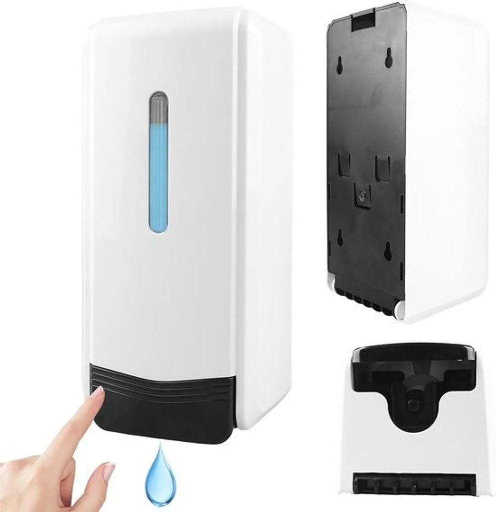 Distributeur mural de savon 1000 ml pour mains - Modèle Pro Inox B10