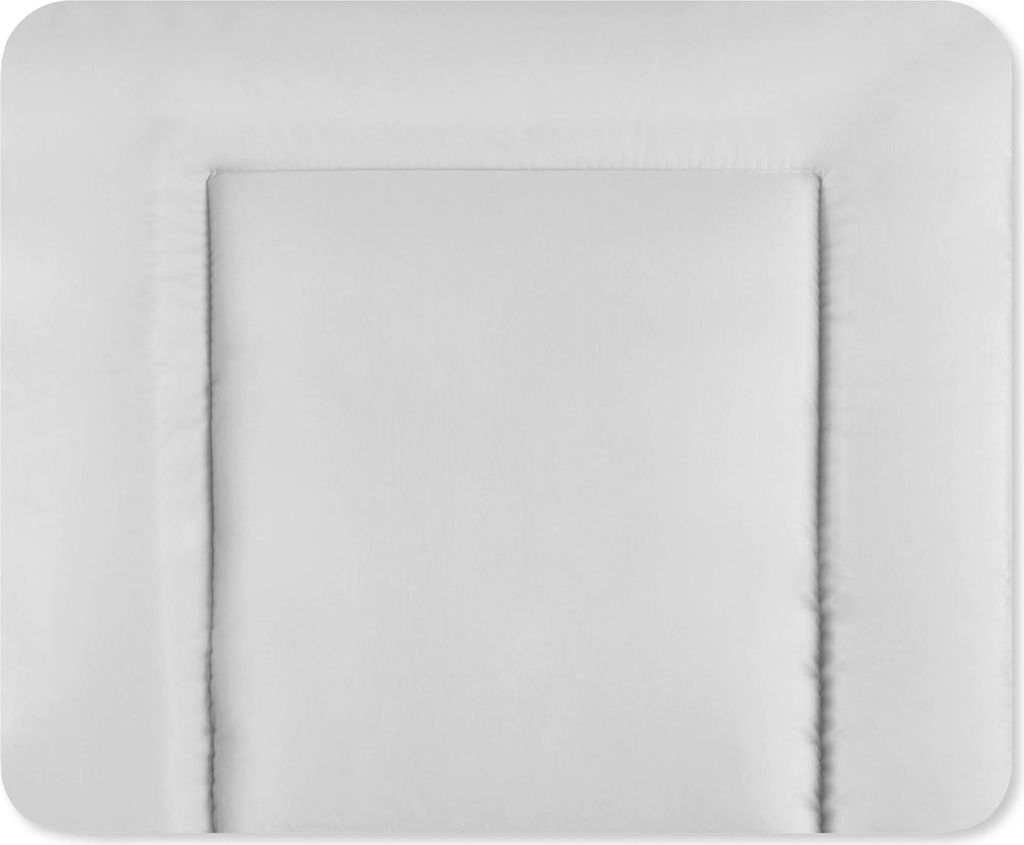 Julius Zöllner Wickelauflage Softy 75x85 Folie uni hellgrau Produktbild 