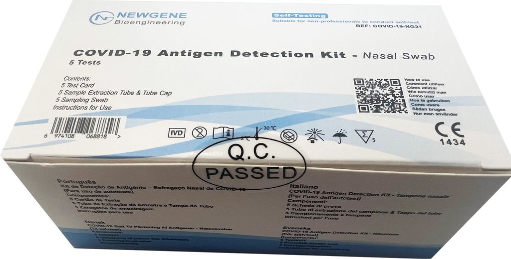 5 Stück Covid-19 Antigen-Nachweis-Kit - Nasenabstrich, Für Produktbild 18
