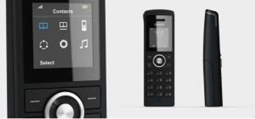 Snom M25 Téléphone IP DECT Noir Anti-Interférence avec Écran Couleur - 4