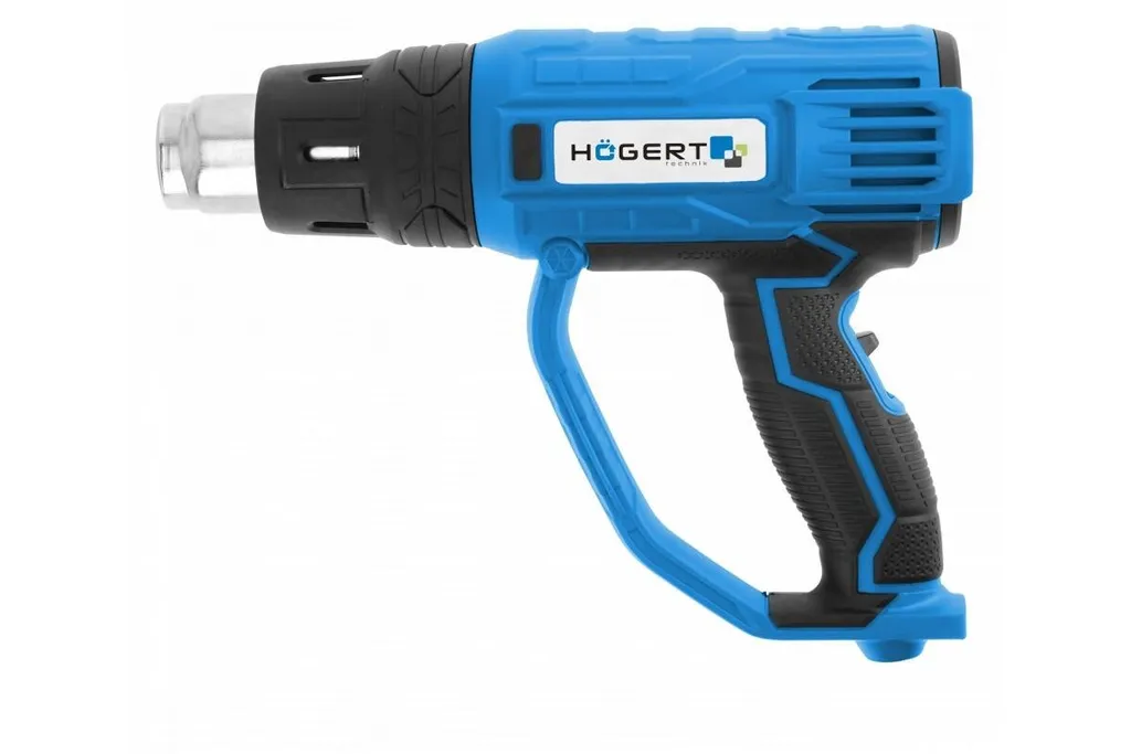 Soufflerie air chaud HT2C550 Hogert avec réglage de température précis 2000W