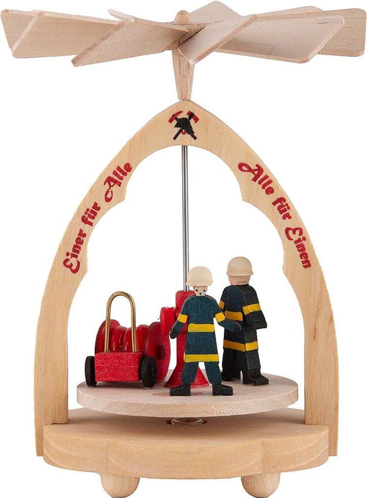 1-stöckiges Wärmespiel Feuerwehr (11cm) von Richard Glässer Produktbild 
