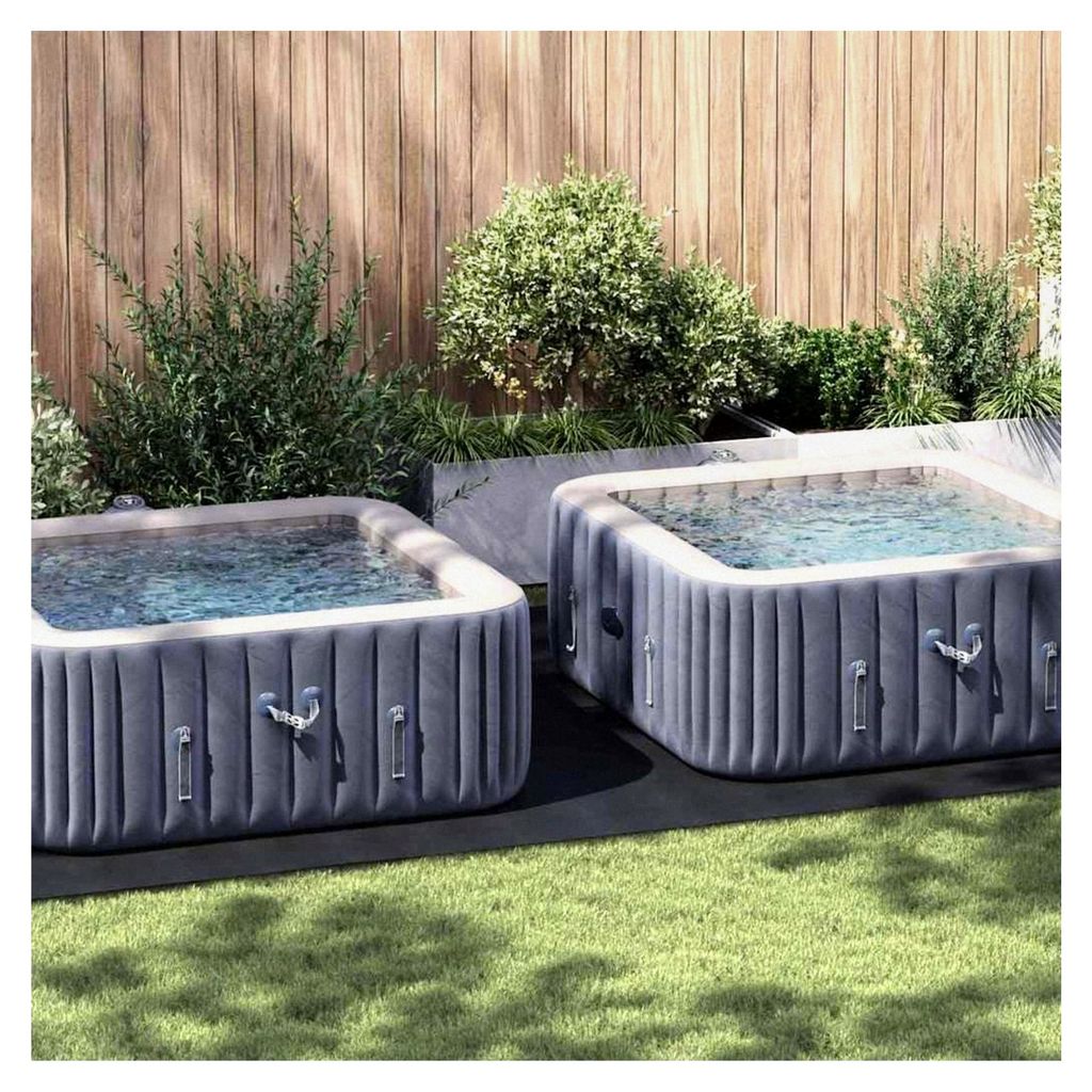 Bodenfolie für Pools Schwarz 500 x 250 x 0,1 cm Vliesstoff Poolabdeckung zur Erwärmung des Poolwassers