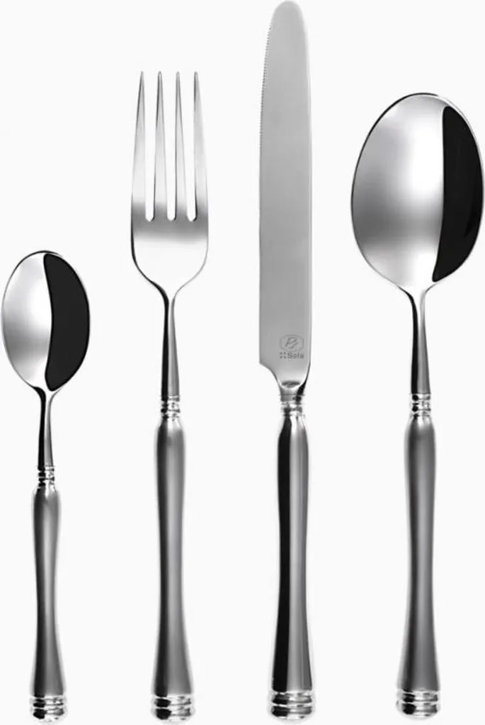 Forchette Eva Tavola x 6 | Acciaio Inox Professionale per Ristoranti