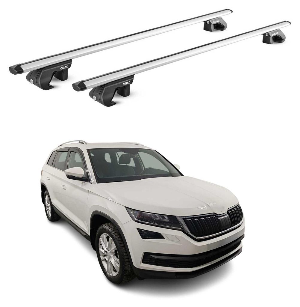 Dachträger Grundtäger für Skoda Kodiaq 2016-2024 90kg Produktbild  KI-generiertes Bild